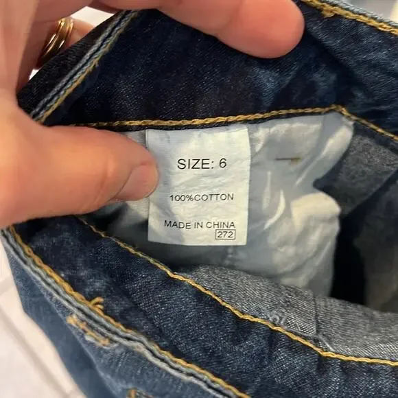 NWT paperbag loose jeans - Picture 14 of 16